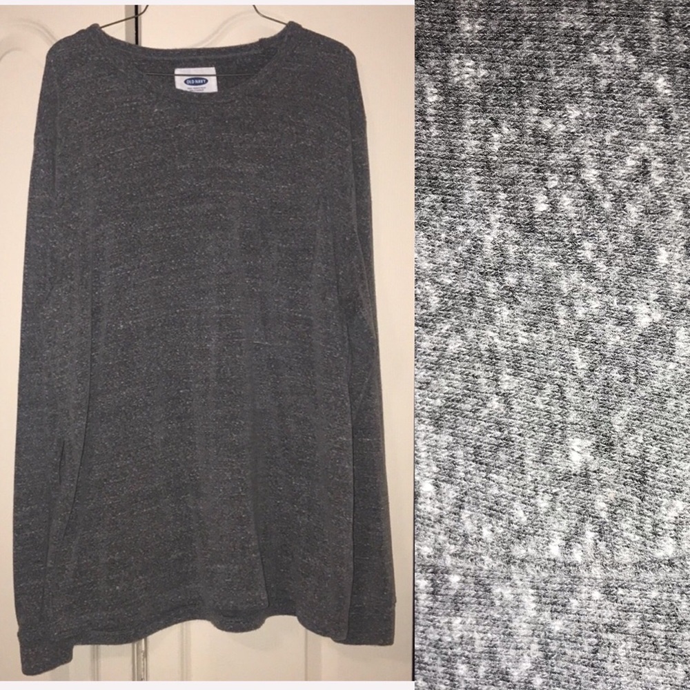 Men’s Old Navy Gray Long Sleeve Sweater XL